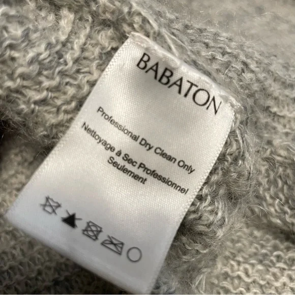 Babaton Aritzia Javier Cocoon Italian Mohair Cardigan Women’s Oversized XXS - Picture 11 of 12